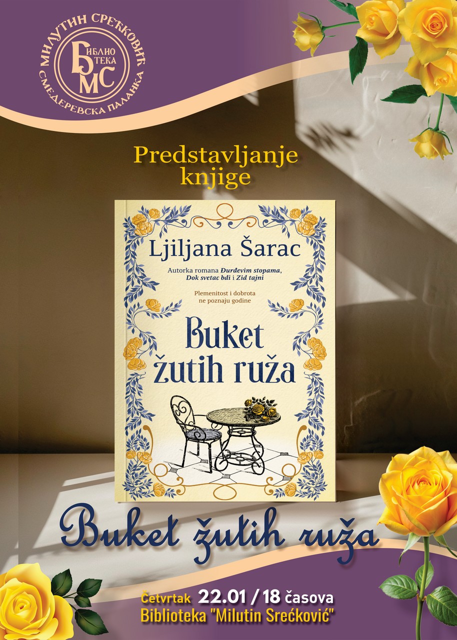 Književno veče "Buket žutih ruža"